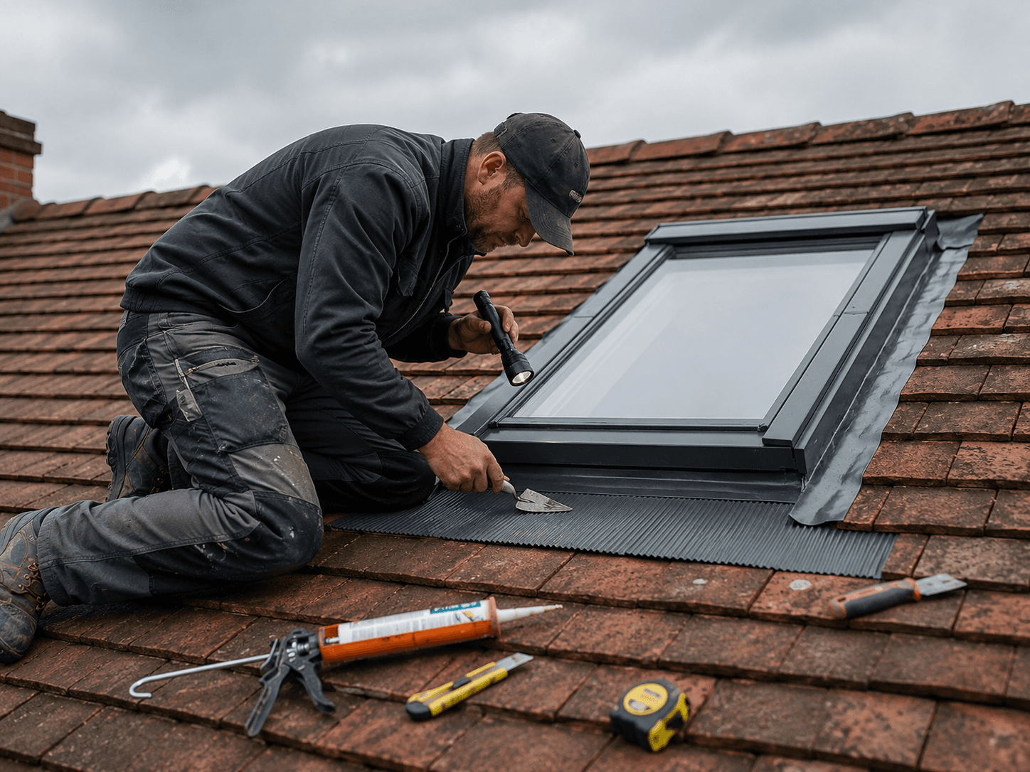 Pose étanchéité Velux — Artisan Robin Couverture